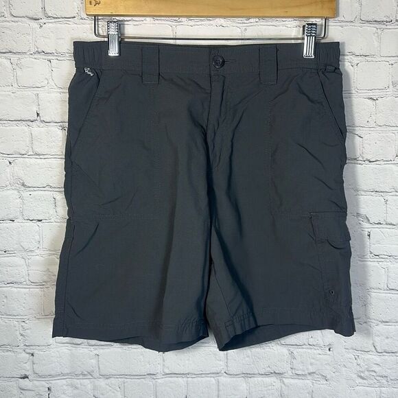 Columbia Other - Columbia Shorts Mens Gray PFG Fishing Shorts Cargo Multipocket size 32 XM0694